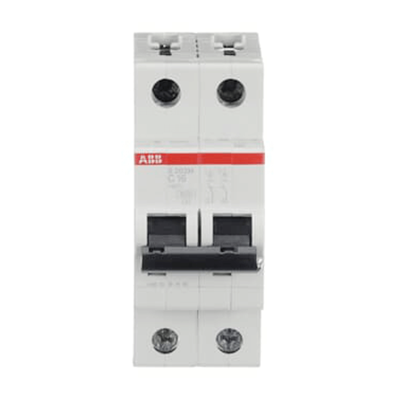 เซอร์กิตเบรกเกอร์ 10 แอมป์ 2 โพล 10kA ABB S202M-C10_2